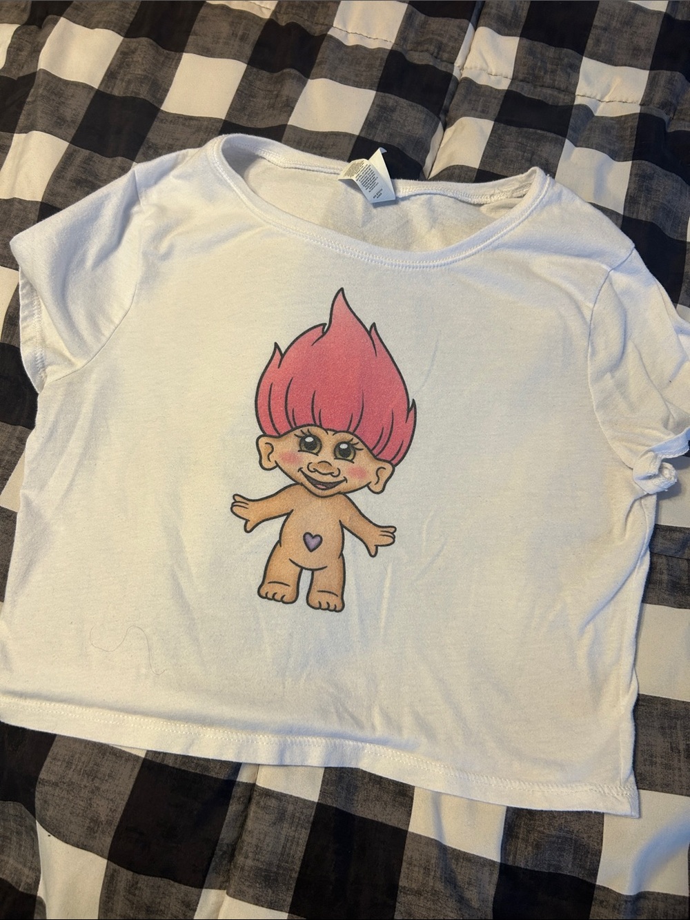 Cropped Troll Tshirt